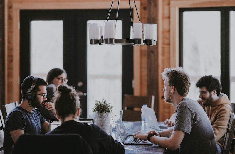 Veteran-owned business team collaboration